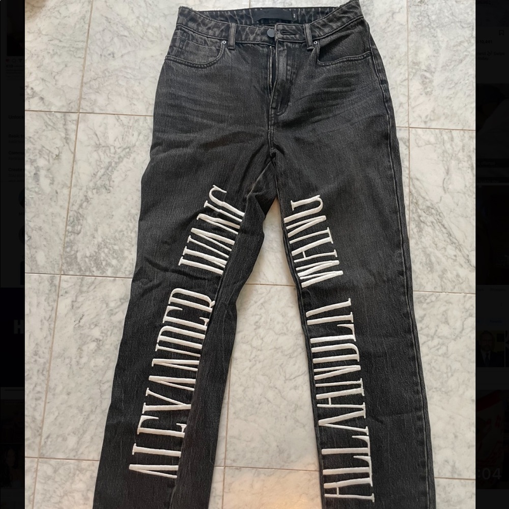 Alexander wang jeans sold out EVERYWHERE!